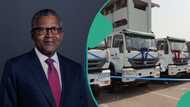 Dangote announces date to shift Nigerian operation from diesel to 1,500 CNG-powered trucks