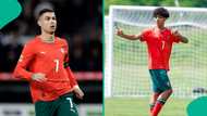 "Very proud of you": Ronaldo reacts as his eldest son makes Portugal U15 debut