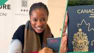 Nigerian lady and friends share their joy as she becomes Canadian citizen, video emerges