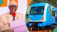 Jubilation as Sanwo-Olu confirms delivery of 3 new trains for Blue Line Rail, “Dear Lagosians”