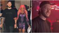 "God don butter my bread o": DJ Cuppy's hubby Ryan Taylor rejoices as singer reveals she's happy with him