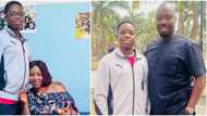 Top 5 badges, student without minus points: Obi Cubana's wife brags about son who is a Math guru