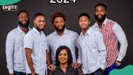 Beautiful family portrait of mother and her five male children goes viral, melts hearts online