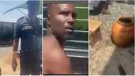 Video emerges as native doctor invites police, asks them to arrest man who wanted to use daughter for rituals