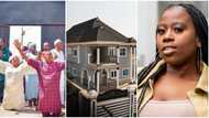 "I finally did it": Beautiful photos emerge as Nigerian lady moves her parents into a posh mansion