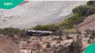 Tears as 37 people die after bus plunges into gully in Peru, video surfaces