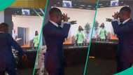 Couple abroad holds virtual wedding ceremony with family in Nigeria, video sparks buzz online