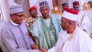 Buhari ya yi alkawarin sake gina gidajen da Boko Haram ta lalata a Auno