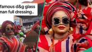 Ojude Oba 2024: Beautiful photos, videos of the famous D&G woman nicknamed queen of steeze emerge