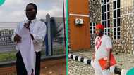 Man who became PhD holder at 27 protests over unemployment, carries placard on street