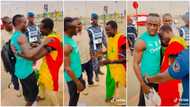 Sadio Mane's fan cries as he meets Liverpool player for 1st time, star hugs him & takes down his info in video