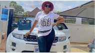 Congratulations roll in as actress Adanma Luke buys herself a new Range Rover (photo)