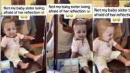 "That was not nice": Baby's reaction after seeing reflection on mirror causes buzz online, video trends