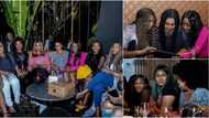 Chilling with the big girls: Ini Edo says, shares cute photos with Genevieve, Omotola, Uche Jombo, others