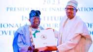 "Najeriya Zata Ƙara Bunkasa," Shugaba Buhari Ya Faɗa Wa Tinubu Wasu Kalamai Masu Kyau