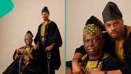 Enioluwa shares father's success story, warms hearts with emotional post: "Proud to call prof dad"