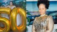 Beautiful woman who looks younger than her age marks 50th birthday, photos wow people