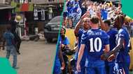 Fans beg Chelsea to sign Nigerian Policeman after juggling skills goes viral, video