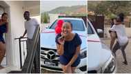 "I'm glad I said yes to you": Josh2funny's wife gets emotional as comedian surprises her with new Benz