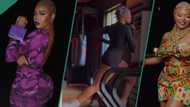"Workout don burst am": Nancy Isime shows off new look, netizens query reduction of her backside