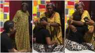 "Where did you go?" Sweet moment lady returned home after 7 years abroad, mum reacts in viral video