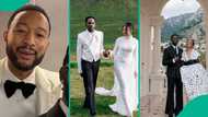 John Legend talks about Mr Eazi, shares unusual thing singer pulled off at his wedding