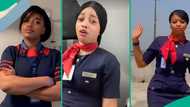 Flight attendant shares truth about cabin crew salary in Nigeria: "It's not what you think"