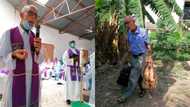 Catholic priest returns home with only two bags after 53 years of service