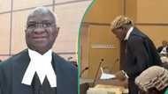 Trending video shows ex-Lagos governor Fashola in court as he resumes law practice