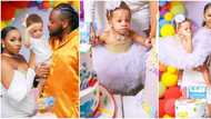 Bambam and Teddy A share beautiful photos from daughter's 1st birthday party