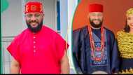 Yul Edochie in high spirit as he lectures women on ways to keep their man: "Pray for him daily"