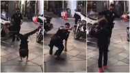 Kid and policeman in hot 'battle' of dance on the street, their video causes massive stir online