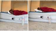 Lady who uses inflatable mattress wakes up around 3am to pump it, unpleasant noise fills apartment