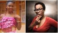 Lady shows off mini dress made from condoms, internet users react with mixed feelings: "It’s giving nothing"