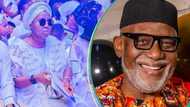 Akeredolu's wife pens controversial tribute to husband: "They’re angry you love your Igbo wife"