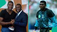 Journalist who met ex-Super Eagles goalie Peter Rufai in 2017 opens up: "He told us of his dream"