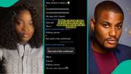 Alex Ekubo: Lady posts heartbreaking chat about cause of actor's death, people react