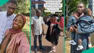Wife praises husband for paying her school fees in UK, not letting her work multiple job shifts