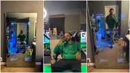 Man builds a mirror in his room that 'talks' to him, displays time, here is what it looks like (photos, video)