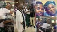 Video captures sweet moment Nigerian man surprises mum with his presence 7 years after seeing her, many react