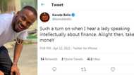 A lady who speaks finance intelligently is a turn on for me, singer Korede Bello says