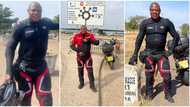 "It will test my wits": London to Lagos biker takes up new journey, rides to 5 countries