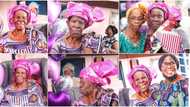 Cute video shows moment granny is surprised on her 90th birthday, gets emotional as she's celebrated