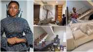 "If you have to sit on this chair, you go baff": Chioma Akpotha flaunts expensive makeover of luxurious home