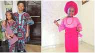 Cultural Day: Peter Psquare's kids, 5 other celebrity kids stun in traditional attires