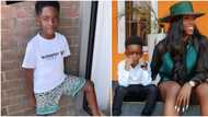 Tiwa Savage shares video as she begs son Jamil to spend time with her after 3 months apart