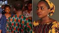 "My husband sent her": Woman cries out as husband's side chick arrives her shop to make demands