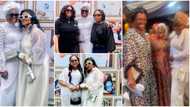 “Rest on Mama”: Kate Henshaw, Kemi Afolabi, others storm Funke Akindele’s mum’s burial, photos, video trends