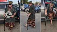 Oyinbo man in love with Igbo tribe rocks native outfit to celebrate in video, people praise him