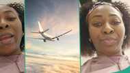 "Flying Air Peace": Lady, her family fly from Gatwick London to Lagos with expired Nigerian passport